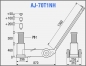 Preview: TDL AJ-70T1NH Lufthydraulischer Heber