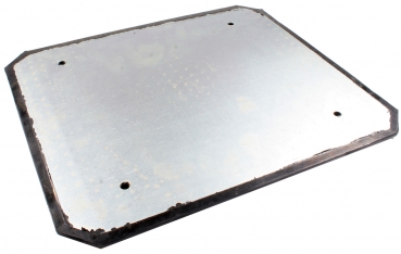 Preview: Busching 100386 Gummiplatte uni H12xB350xL400mm