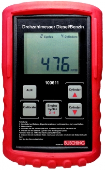 Preview: Busching 100611 Drehzahlmesser Diesel/Benzin Motoren