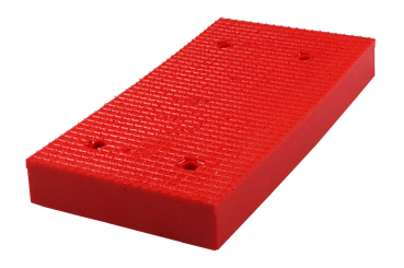 Preview: Busching 100872 Redline Gummiblock für Hebebühnen, 25mm H20xB98xL195mm