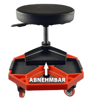 Preview: Busching 100940 Montagerollhocker mit magnetischer Ablage