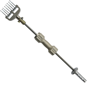 Gmelin 101294HS Schwerer Gleithammer 5 kg mit Zugkralle verstärkt