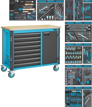 Hazet 179NW-8/244 Werkbank-mit Sortiment