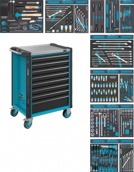 Hazet 179NX-8/244 WERKSTATTWAGEN MIT SORTIMENT