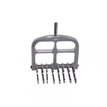 Preview: Bärenkralle DURAL mit 8 Haltefedern und Adapter M8 x 3/8
