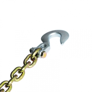 Zug Stahlkette 2,4 m mit Universal-Haken