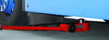 Preview: TDL AJ-45T3GFL 3-stufiger lufthydraulischer Heber<br>Tragkraft 45.000/20.000/10.000 kg Inkl. 3 Adapterstücke