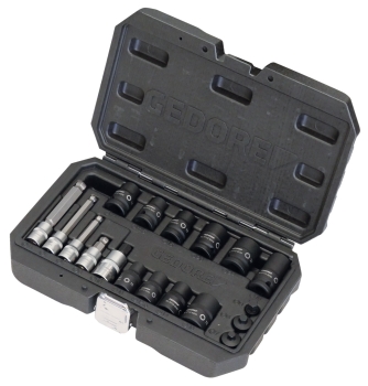 Gedore Automotive Klann KL-0112-92 K Bremssattel-Werkzeugsatz inkl. Sondernuss für den RS/Q7, 18-teilig