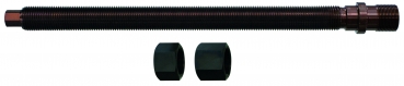 Klann KL-0186-1611 HA Zugspindel M20x1 mit 2 Muttern M25, 250 mm lang