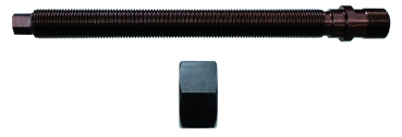 Klann KL-0583-1005 A Zugspindel M17x1 mit Mutter M27x1, 200 mm lang