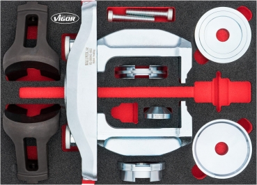 Vigor V7201 Kompakt-Radlager Demontage- / Montagesatz   universal