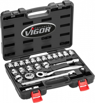 Vigor V7202 1/2STECKSCHLÜSSEL-SATZ SUPERFLACH