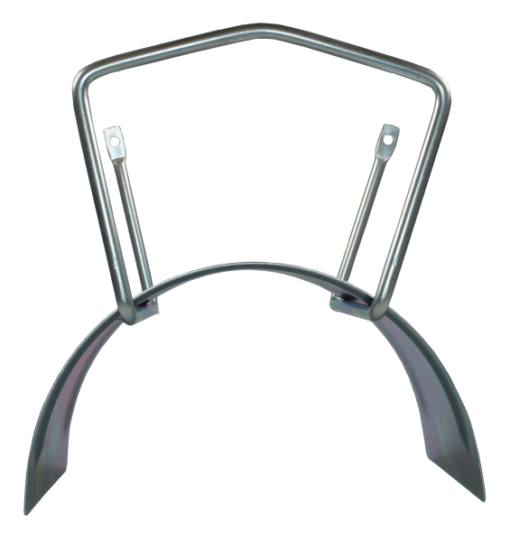 Busching 100914 Wandschlauchhalter, Edelstahl