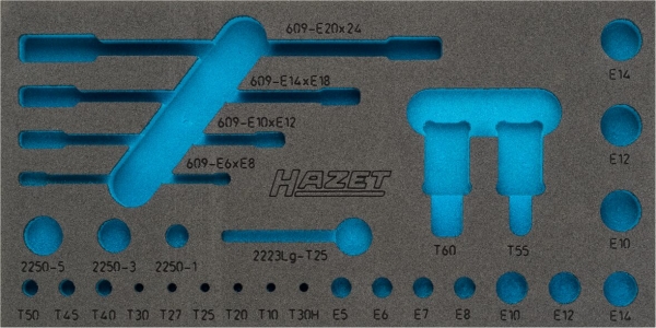 Hazet 163-345L WEICHSCHAUMEINLAGE