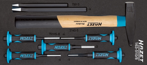 Hazet 163-510/8 SPLINTTREIBER-SATZ