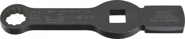 Hazet 2872SZ-24 SCHLAG-RINGSCHLUESSEL