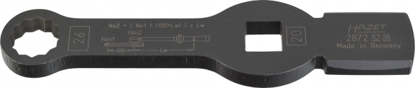 Hazet 2872SZ-26 SCHLAG-RINGSCHLUESSEL