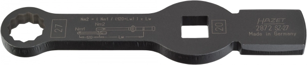 Hazet 2872SZ-27 SCHLAG-RINGSCHLUESSEL