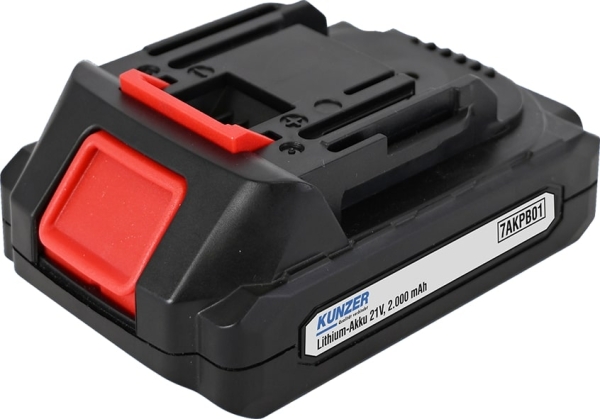 Kunzer 7AKPB01 Lithium-Akku 21V, 2.000mAh