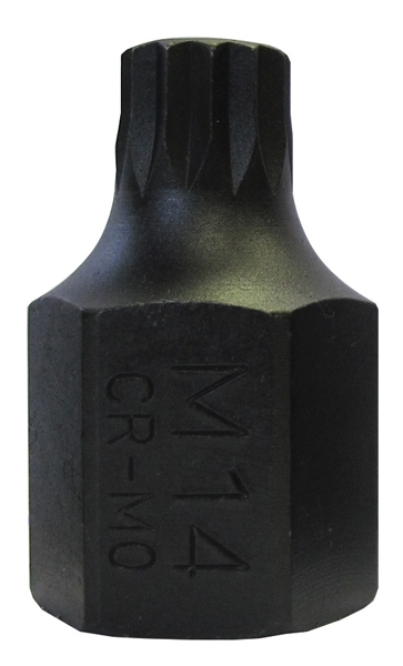 Müller 810814 Shok-Vielzahn-Stecknuß 1/2"