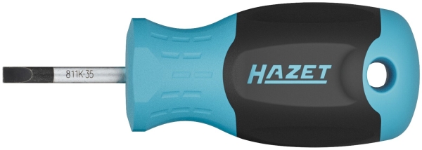Hazet 811K-35 SCHRAUBENDREHER KURZ- SCHLITZ
