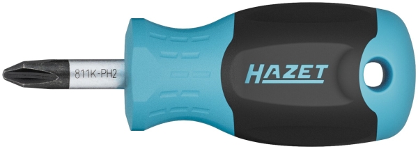 Hazet 811K-PH2 SCHRAUBENDREHER KURZ- KREUZSCHLITZ
