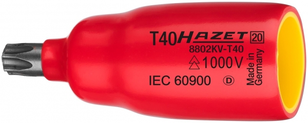 Hazet 8802KV-T10 TORX-STECKSCHLUESSEL-EINSATZ