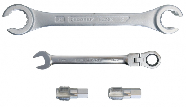 Gedore Automotive Klann KL-0132-14 K Gewindebohrersatz NOx-Sensor mit Löseschlüssel