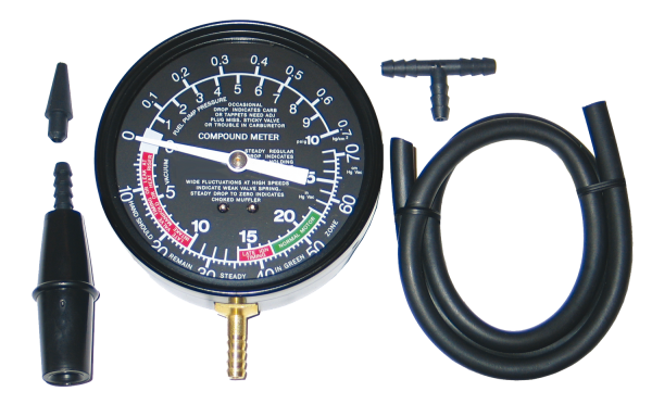Busching MI-5511 Vakuummeter und Benzinpumpen-Prüfgerät
