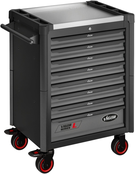 Vigor V1901-X WERKSTATTWAGEN SERIES L EDELSTAHL,LEER