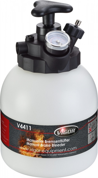 Vigor V4411 Manualle Bremsentlüftungs-Pumpe 3l