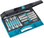Hazet 4915/15 Stoßdämpfer Werkzeug Satz   L x B x H: 355 mm x 235 mm x 65 mm   15-teilig